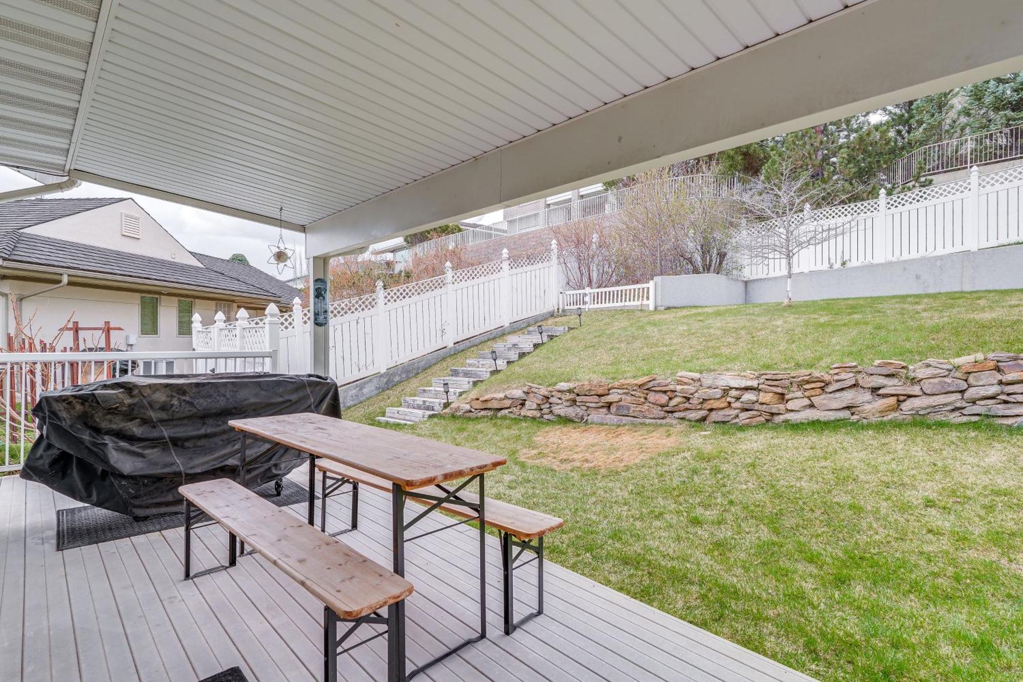 Inviting Great Falls Home With Wraparound Deck! Exterior photo