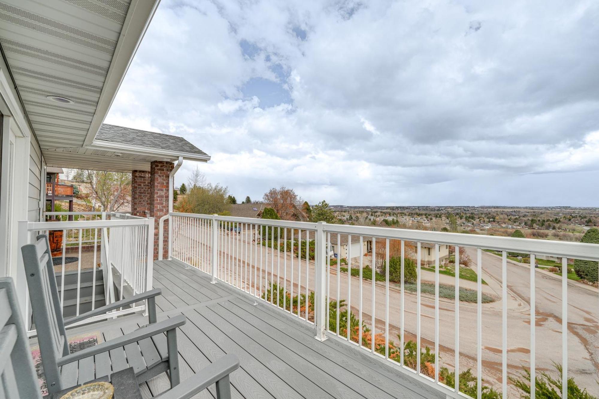 Inviting Great Falls Home With Wraparound Deck! Exterior photo